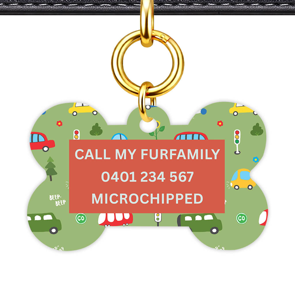 Busy Little Streets Classic Pet ID Tag - image 12