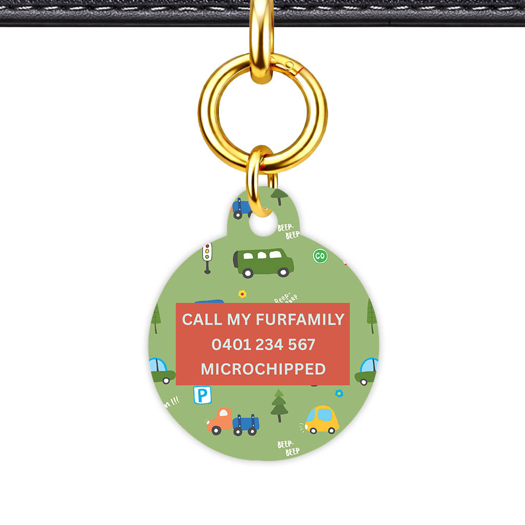 Busy Little Streets Classic Pet ID Tag - image 22