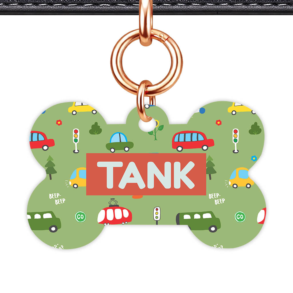 Busy Little Streets Classic Pet ID Tag - image 14