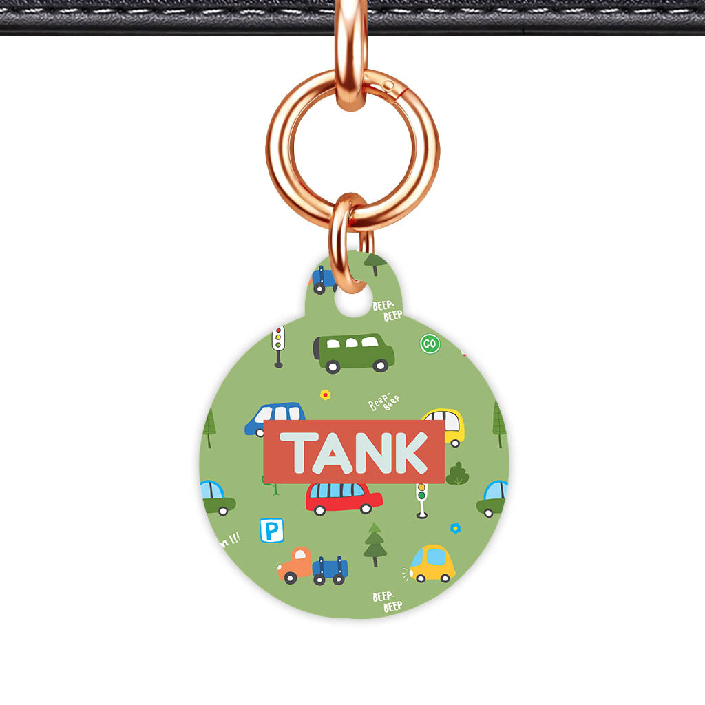Busy Little Streets QR Smart Pet ID Tag