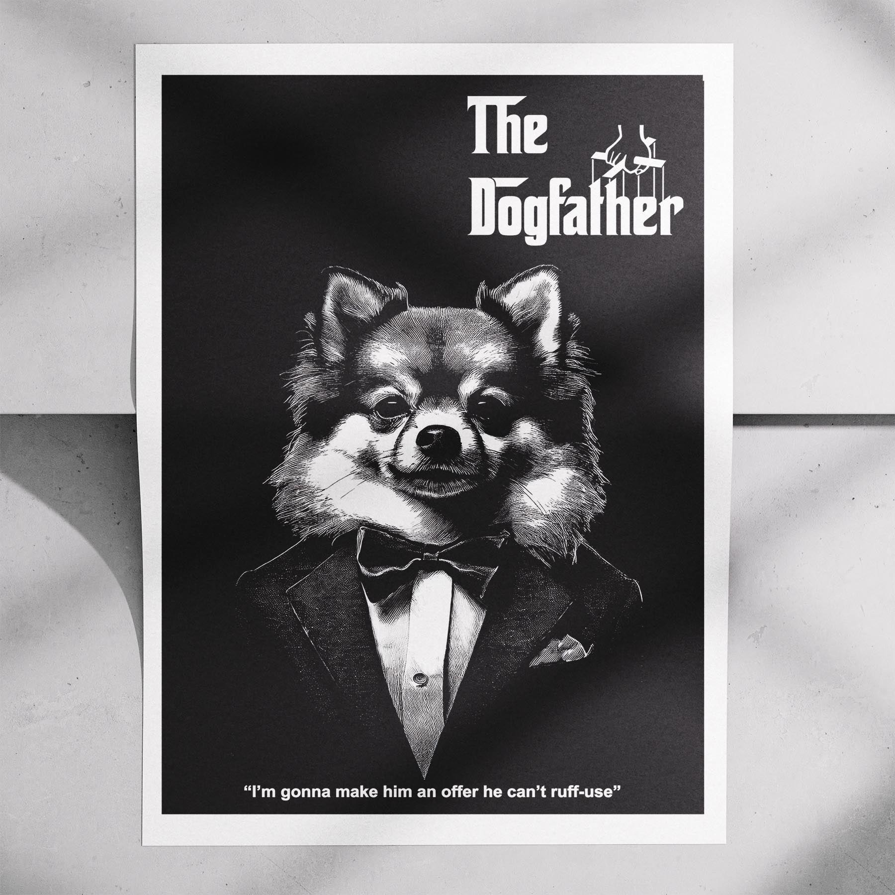 Pomeranian Mafia Dog Series image 7