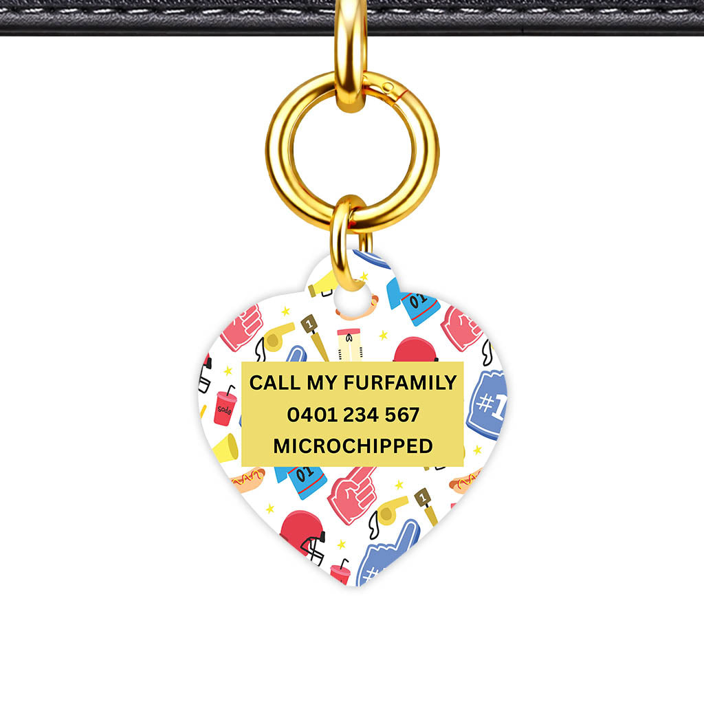 Game Day Classic Pet ID Tag - alternate view