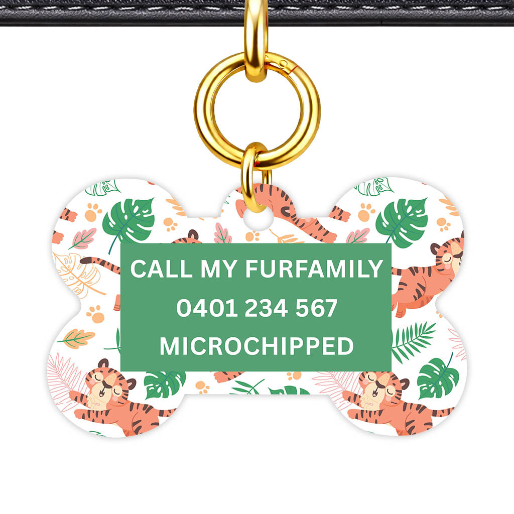 Jungle Tigers Classic Pet ID Tag - image 12