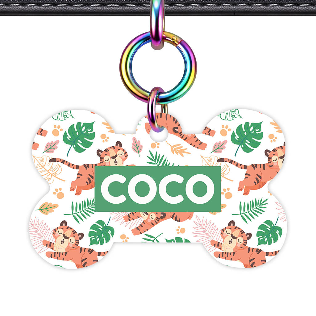 Jungle Tigers Classic Pet ID Tag - image 20