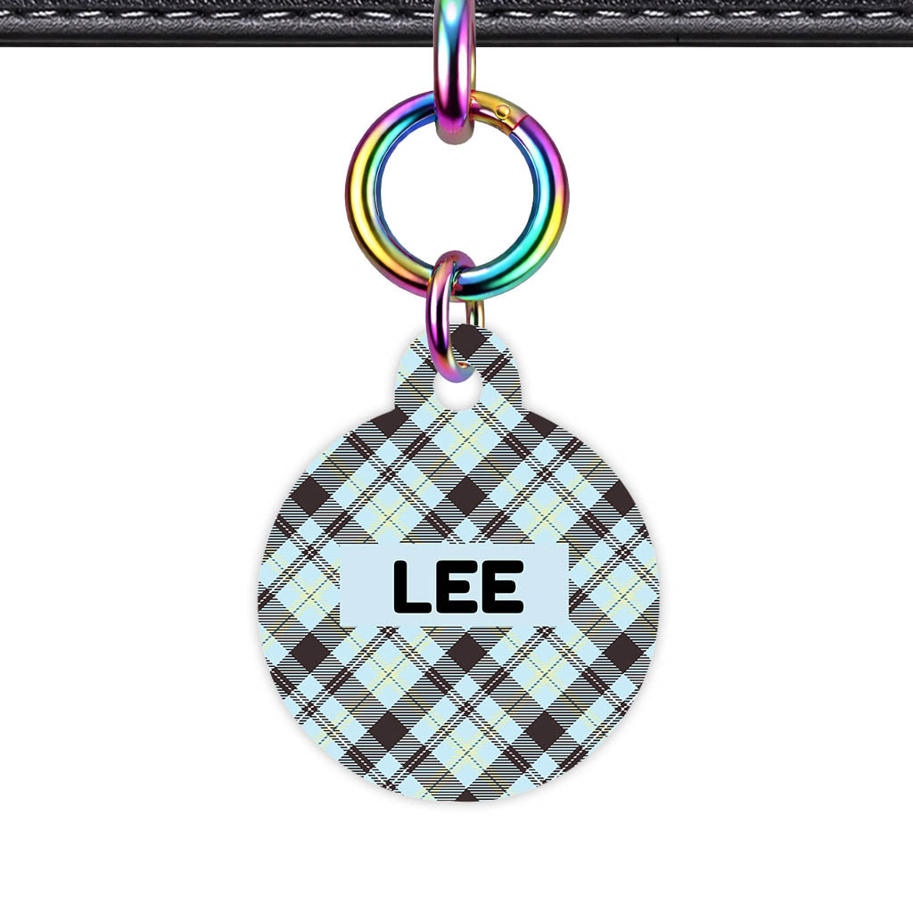 Soft Tartan Classic Pet ID Tag - image 30