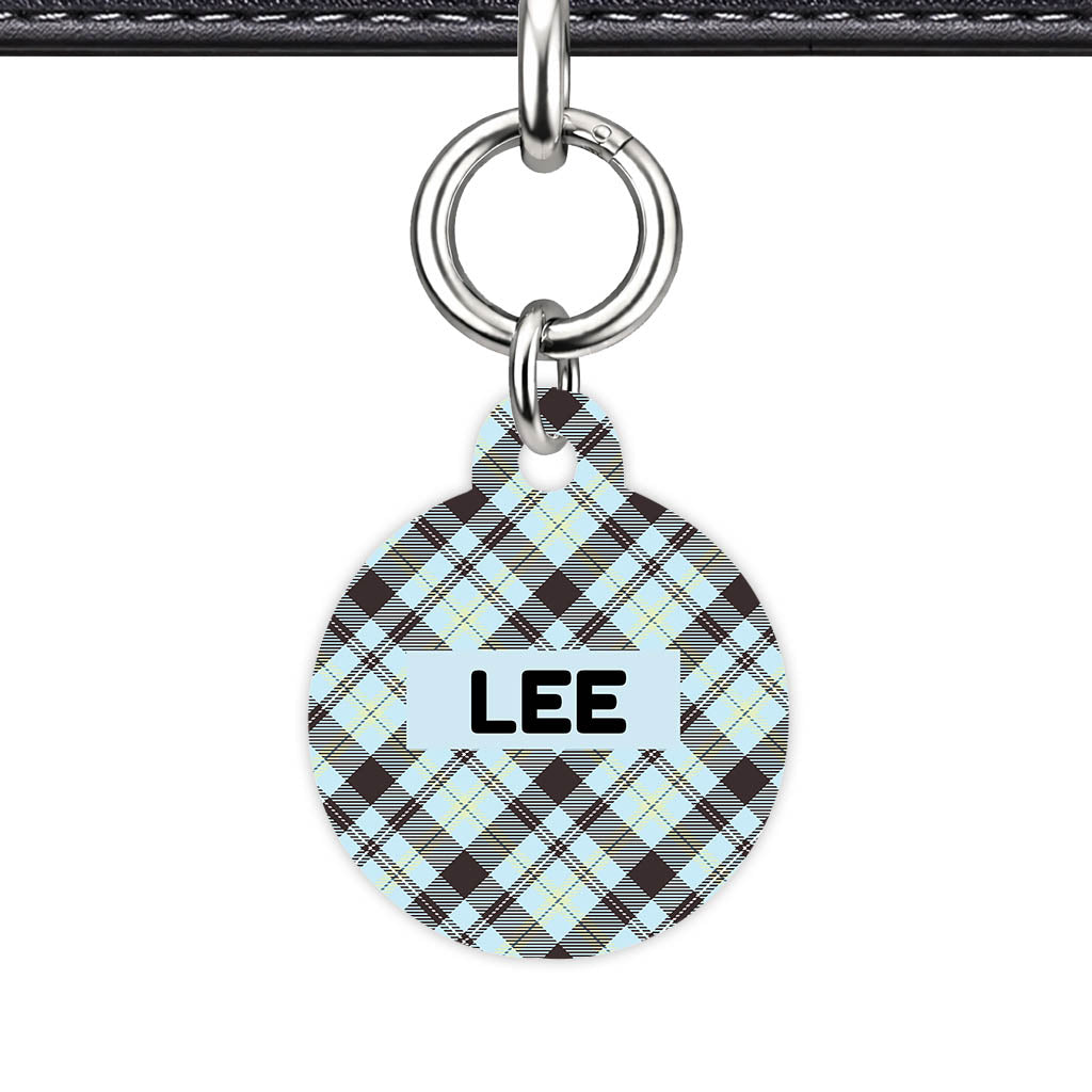 Soft Tartan Classic Pet ID Tag - image 23