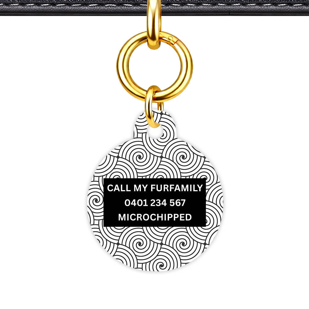 Spiral Pearl Classic Pet ID Tag - image 22