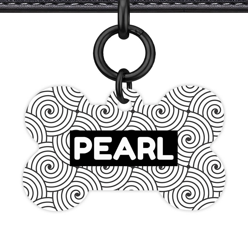 Spiral Pearl Classic Pet ID Tag - image 16
