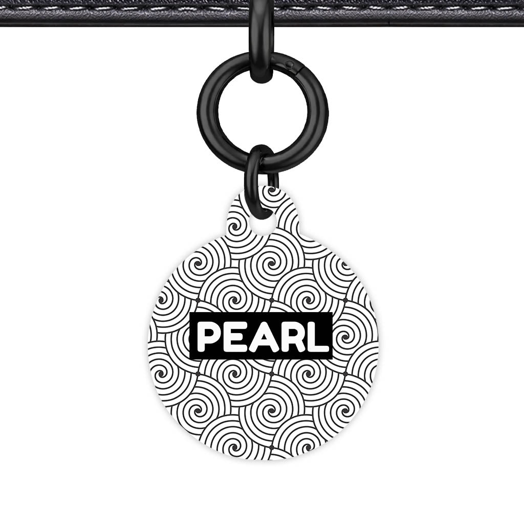 Spiral Pearl Classic Pet ID Tag - image 26