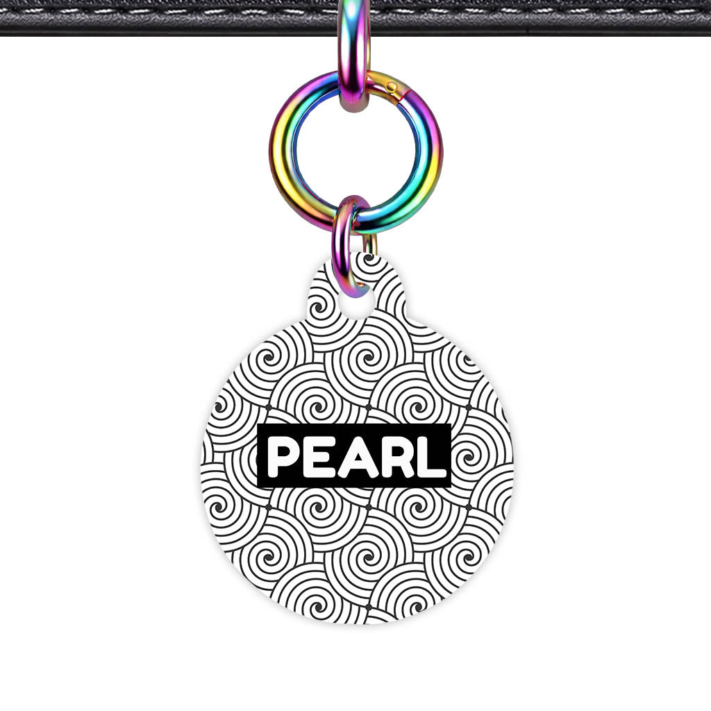 Spiral Pearl Classic Pet ID Tag - image 30