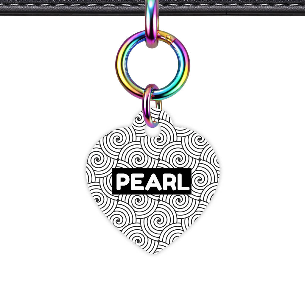 Spiral Pearl Classic Pet ID Tag - image 10