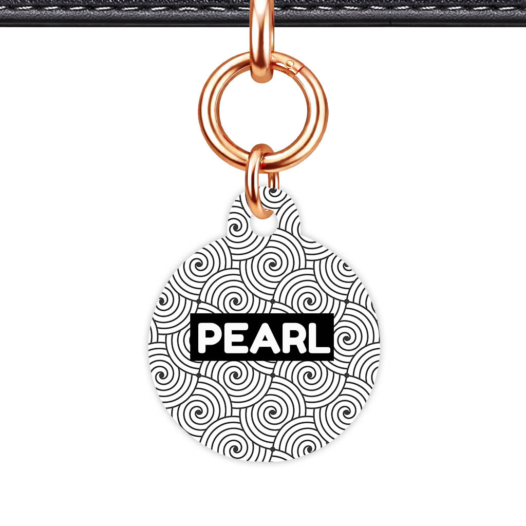 Spiral Pearl Classic Pet ID Tag - image 24