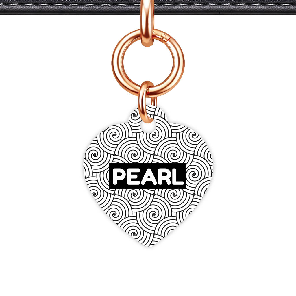 Spiral Pearl Classic Pet ID Tag - image 4