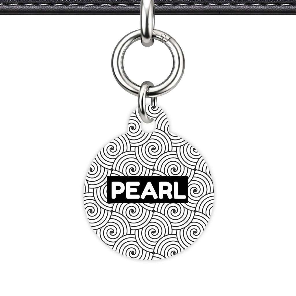Spiral Pearl Classic Pet ID Tag - image 23