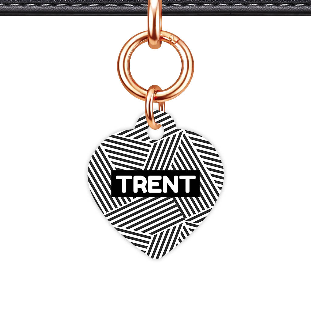 Graphic Lines Classic Pet ID Tag - image 4