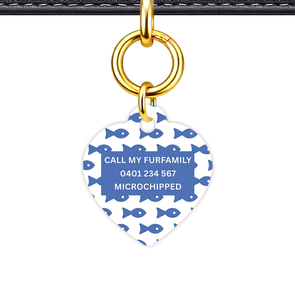 Blue Shoal Classic Pet ID Tag - alternate view