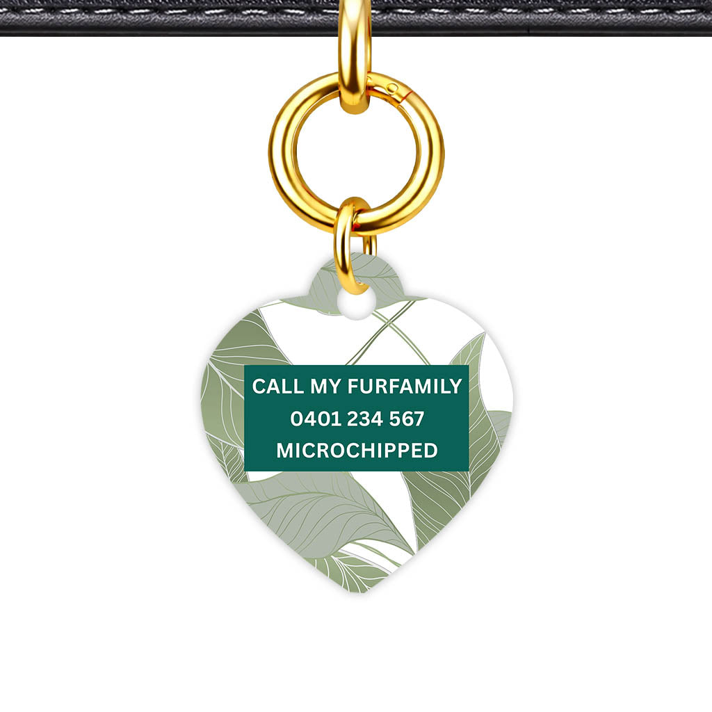 Leaf Luxe Classic Pet ID Tag - alternate view