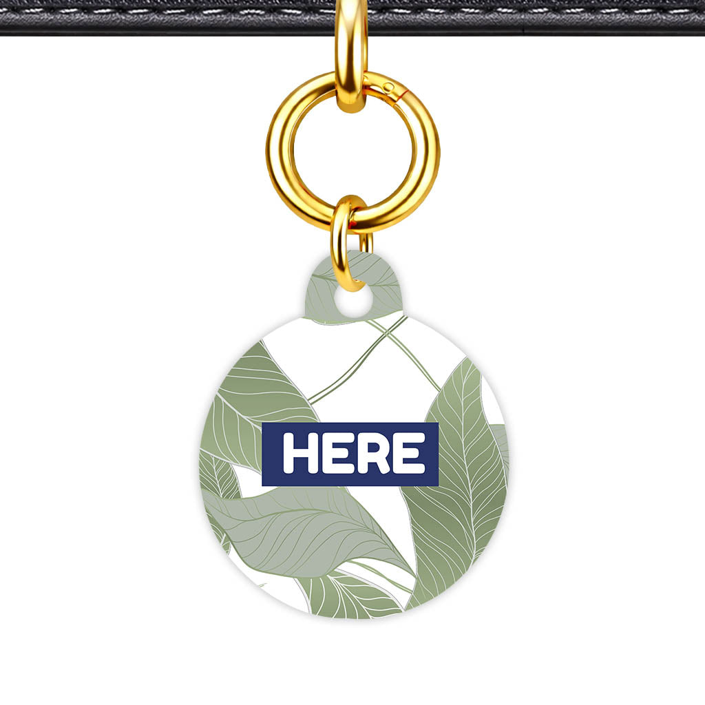 Leaf Luxe QR Smart Pet ID Tag