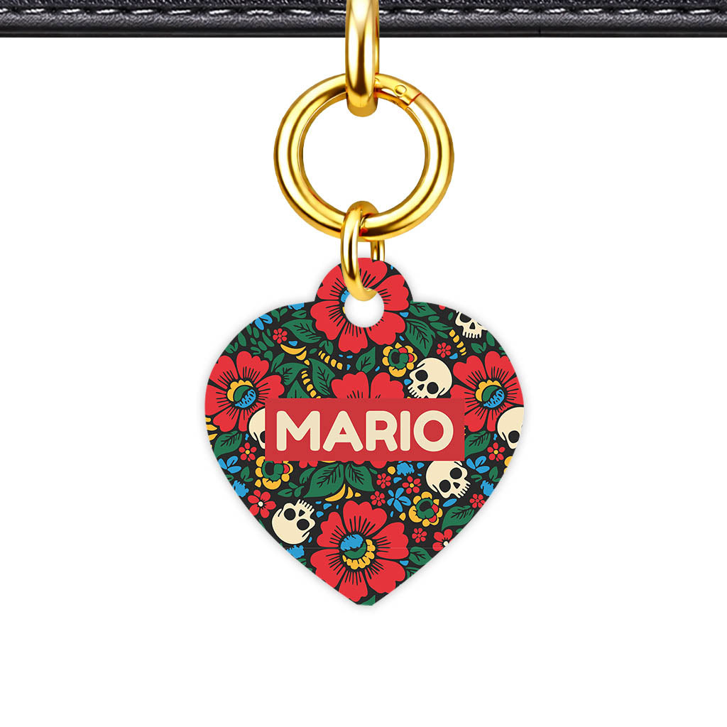 Sugar Bloom Classic Pet ID Tag | Dogsy & Co
