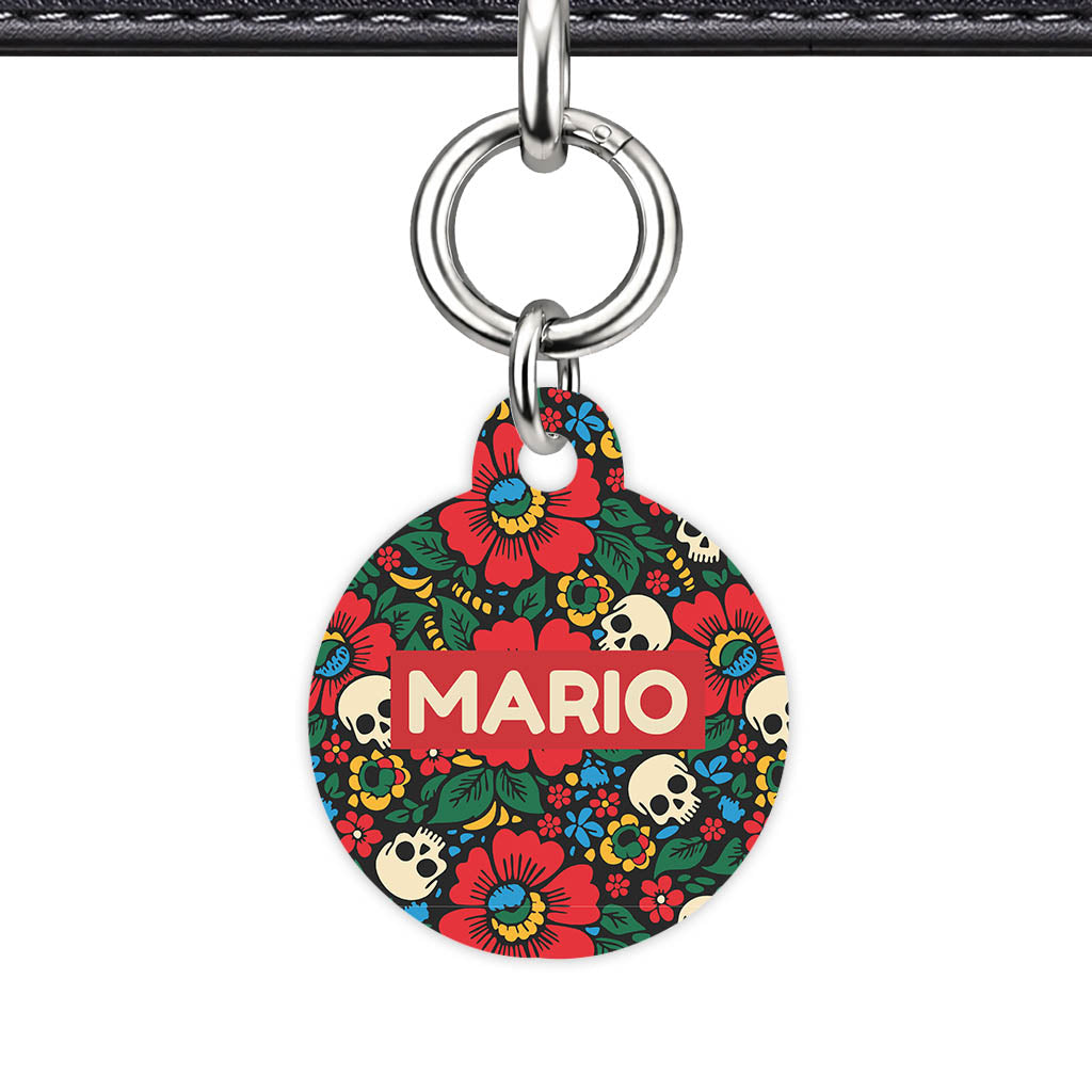 Sugar Bloom QR Smart Pet ID Tag
