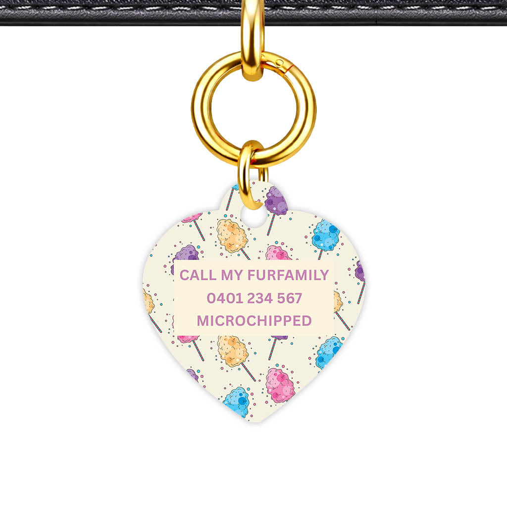 Fairy Floss Classic Pet ID Tag - alternate view