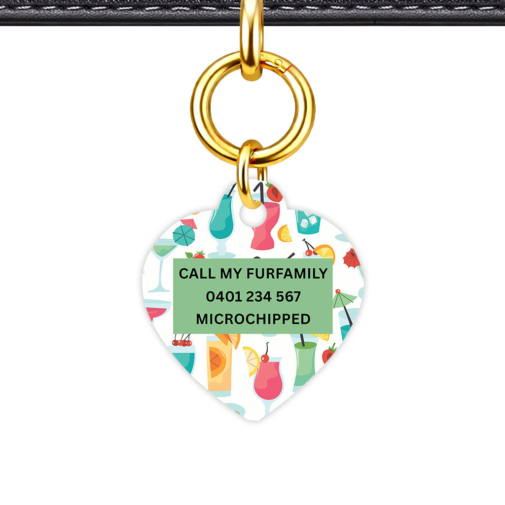 Cocktail Club Classic Pet ID Tag - alternate view