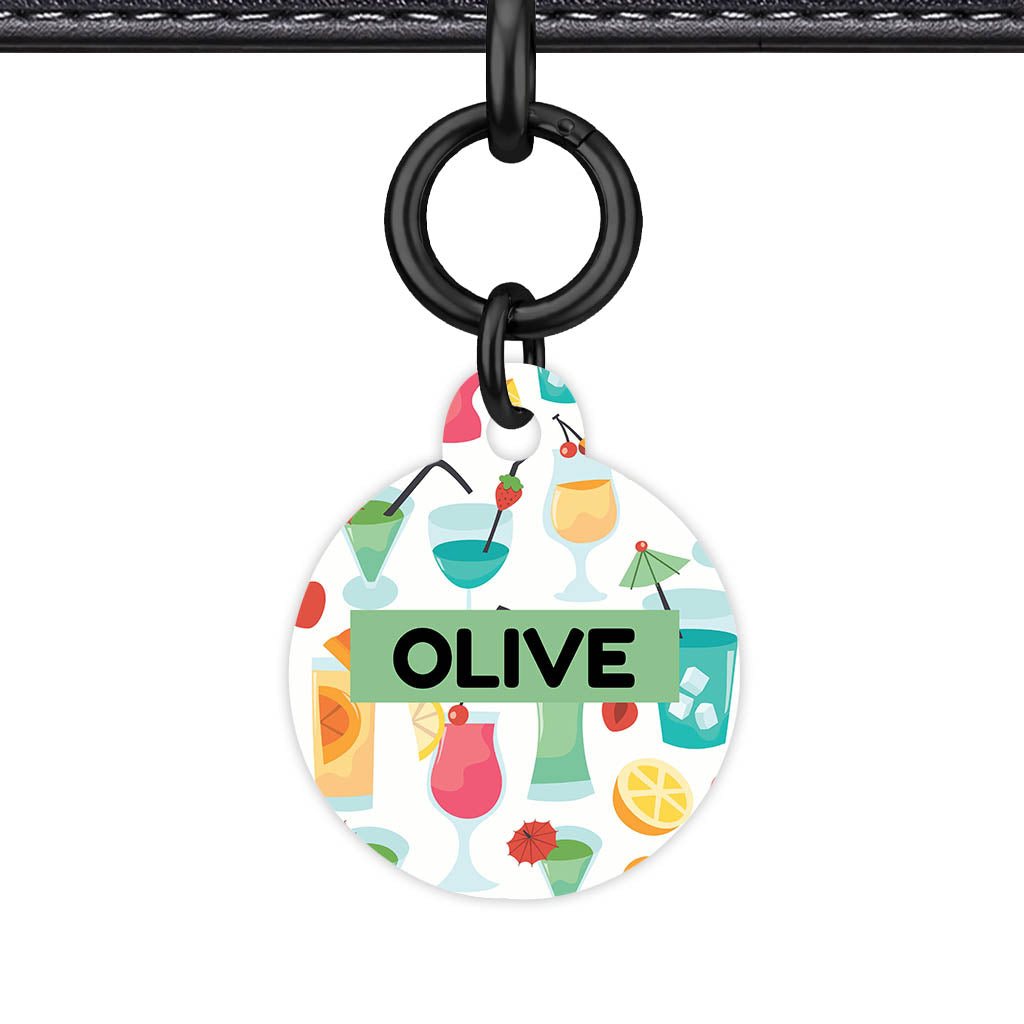 Cocktail Club QR Smart Pet ID Tag