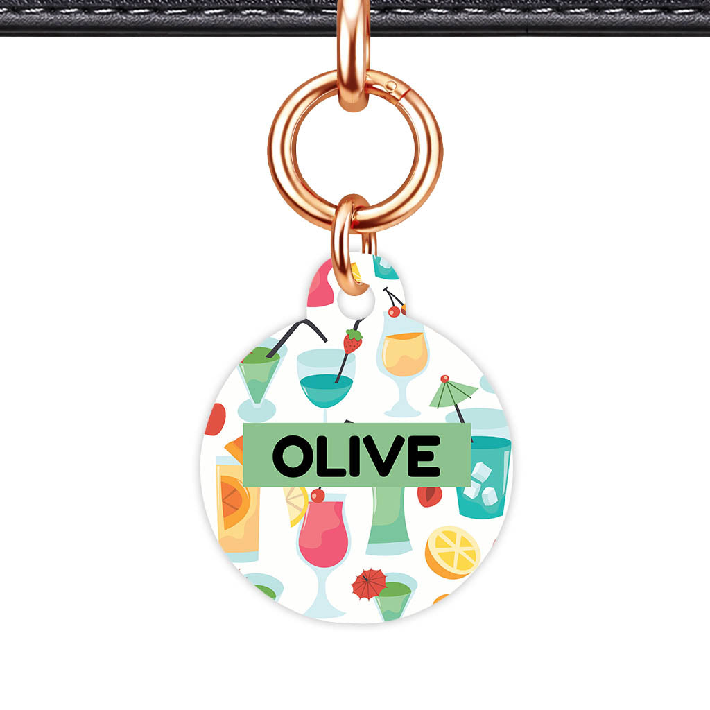 Cocktail Club QR Smart Pet ID Tag