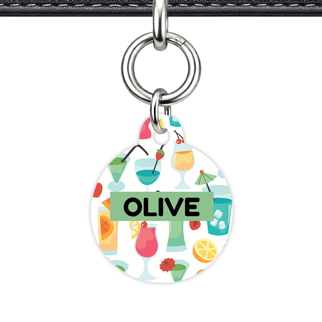 Cocktail Club QR Smart Pet ID Tag