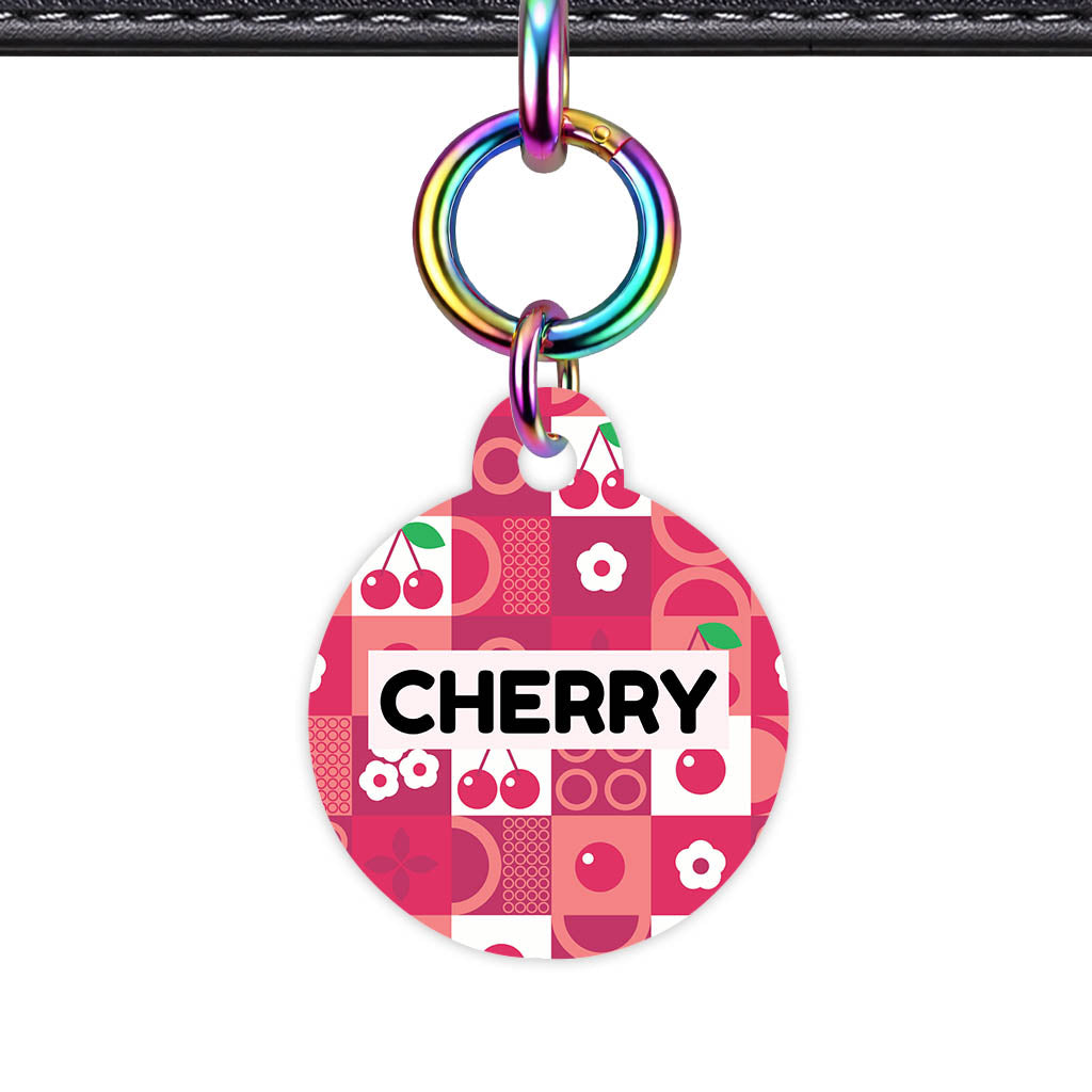 Cherry Pop QR Smart Pet ID Tag