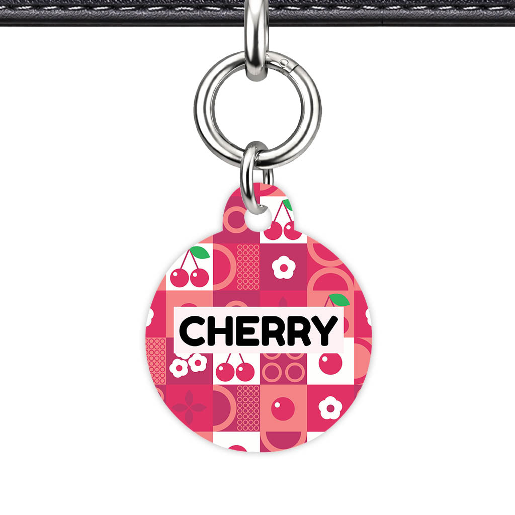 Cherry Pop QR Smart Pet ID Tag