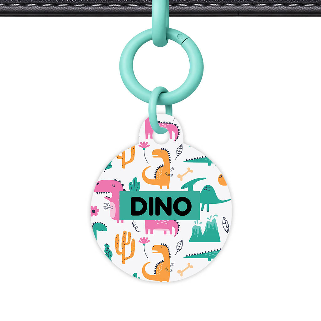 Dino Chaos Classic Pet ID Tag (Dog Tag & Cat Tag)