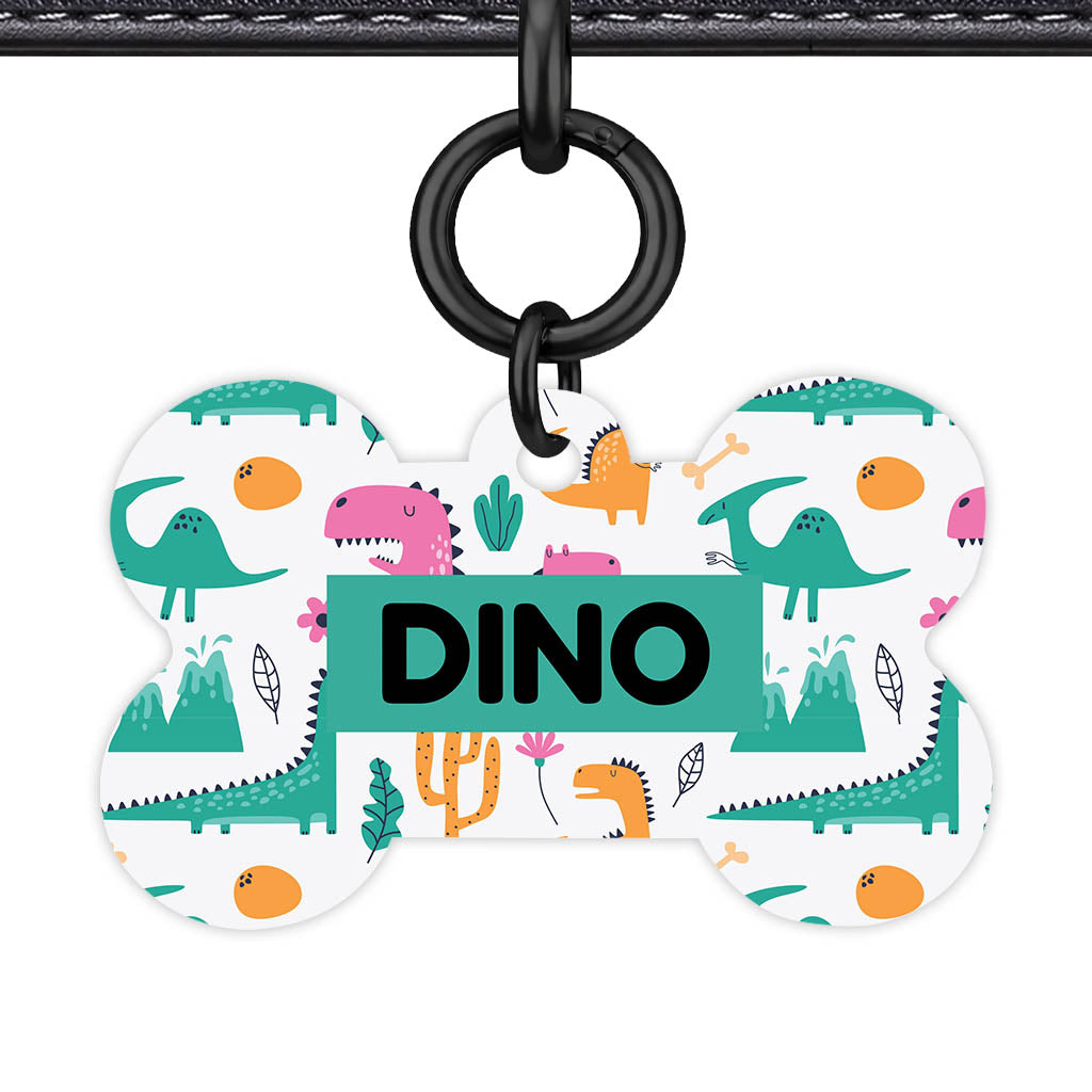 Dino Chaos Classic Pet ID Tag (Dog Tag & Cat Tag)