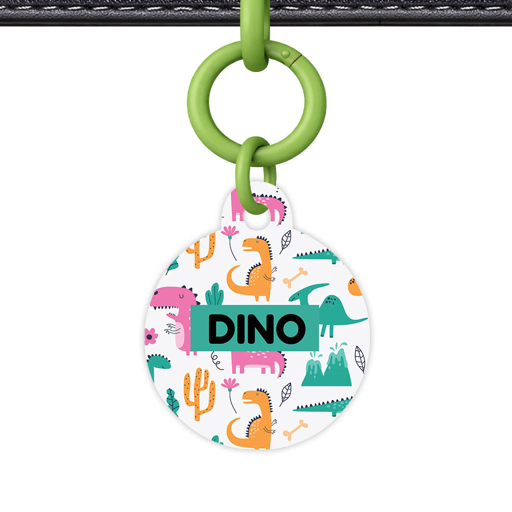 Dino Chaos Classic Pet ID Tag (Dog Tag & Cat Tag)