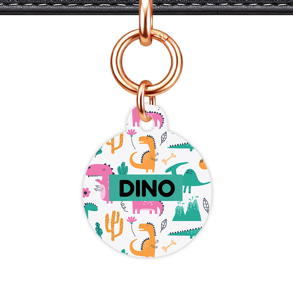 Dino Chaos Classic Pet ID Tag (Dog Tag & Cat Tag)
