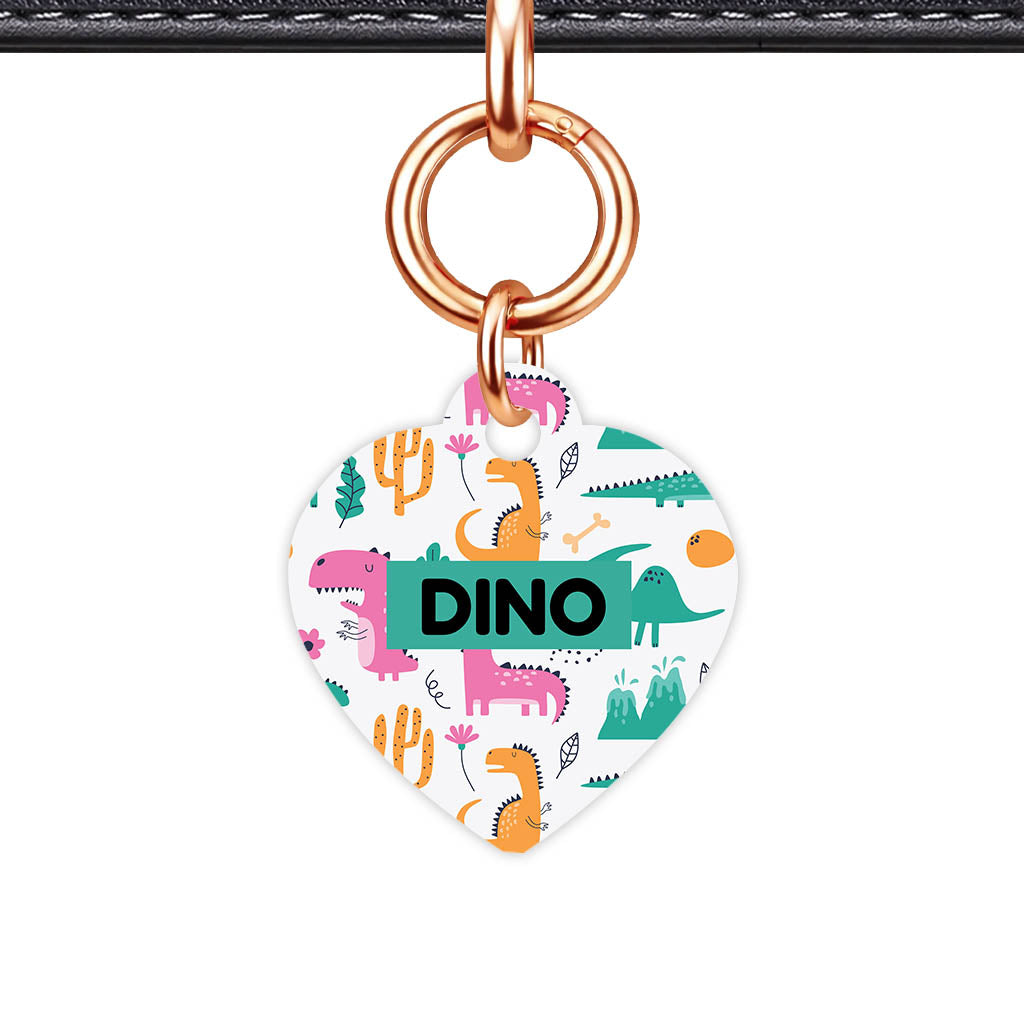 Dino Chaos QR Smart Pet Id Tag Tag (Dog Tag & Cat Tag)