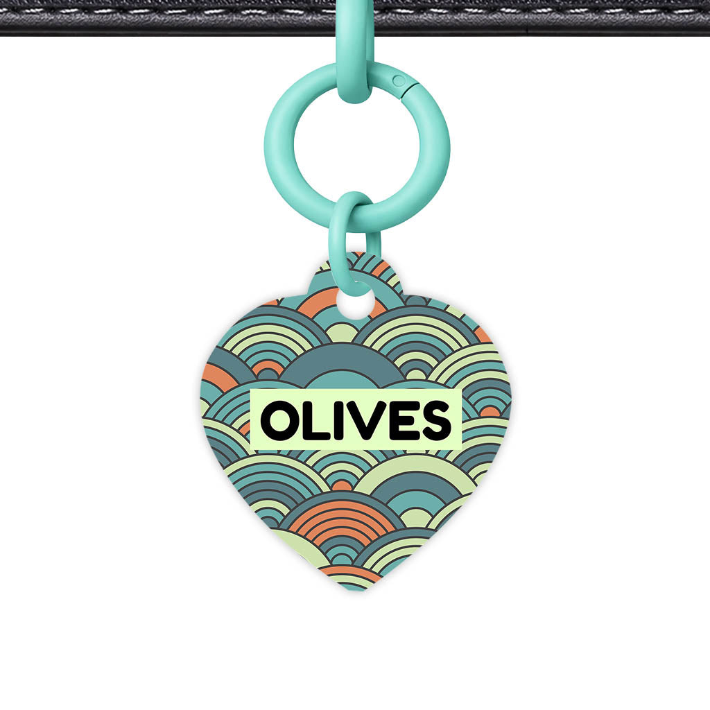 Olive Waves Classic Pet ID Tag (Dog Tag & Cat Tag)