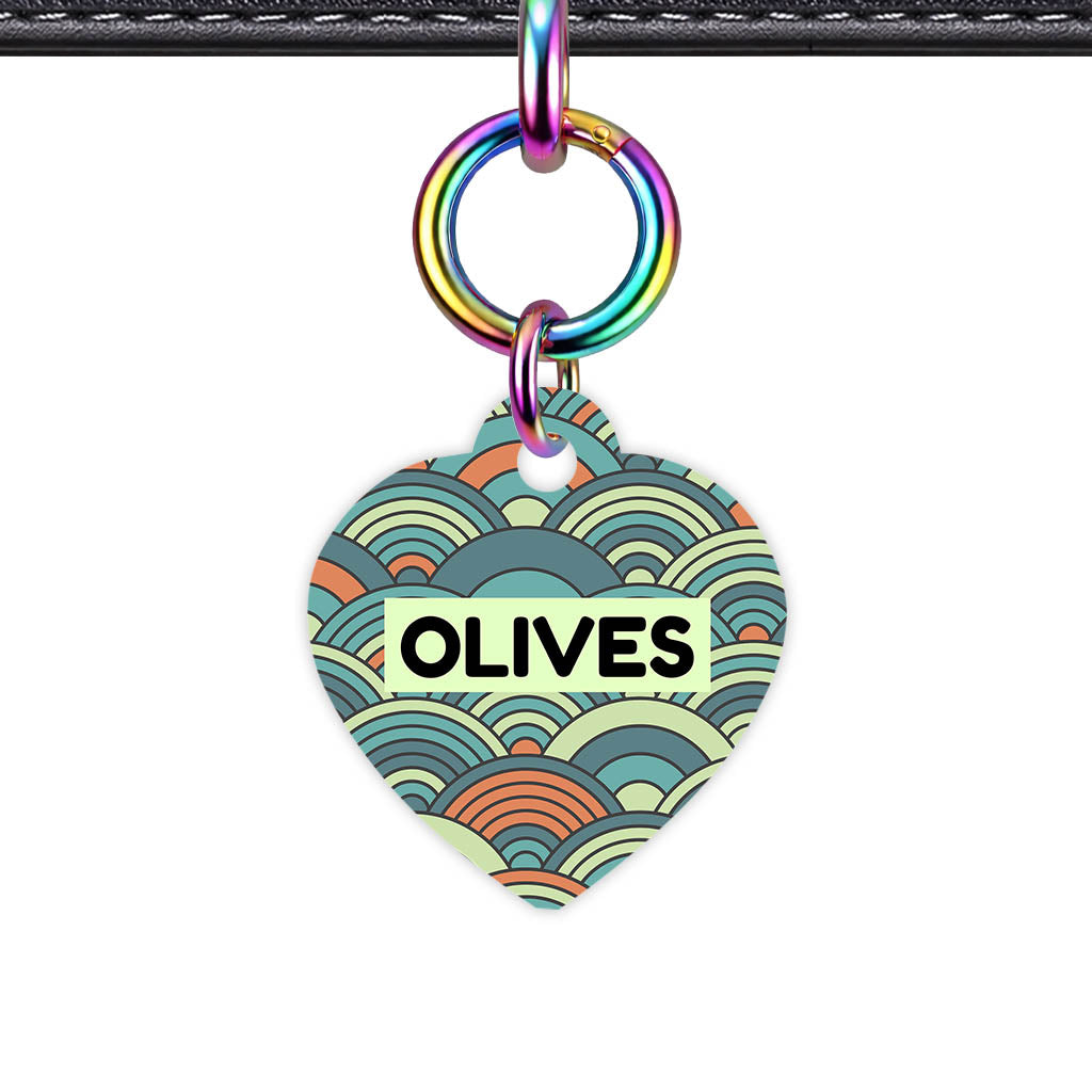 Olive Waves Classic Pet ID Tag (Dog Tag & Cat Tag)