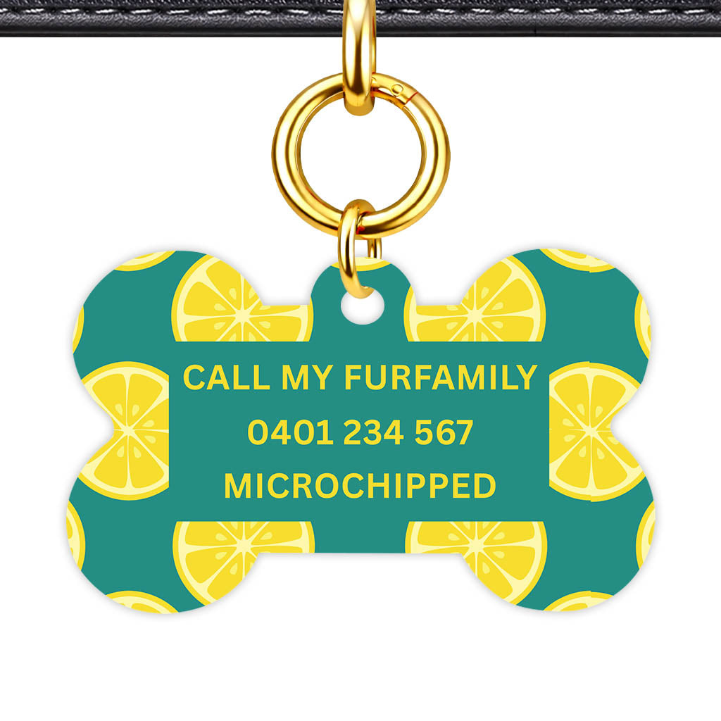 Citrus Pop Classic Pet ID Tag (Dog Tag & Cat Tag)