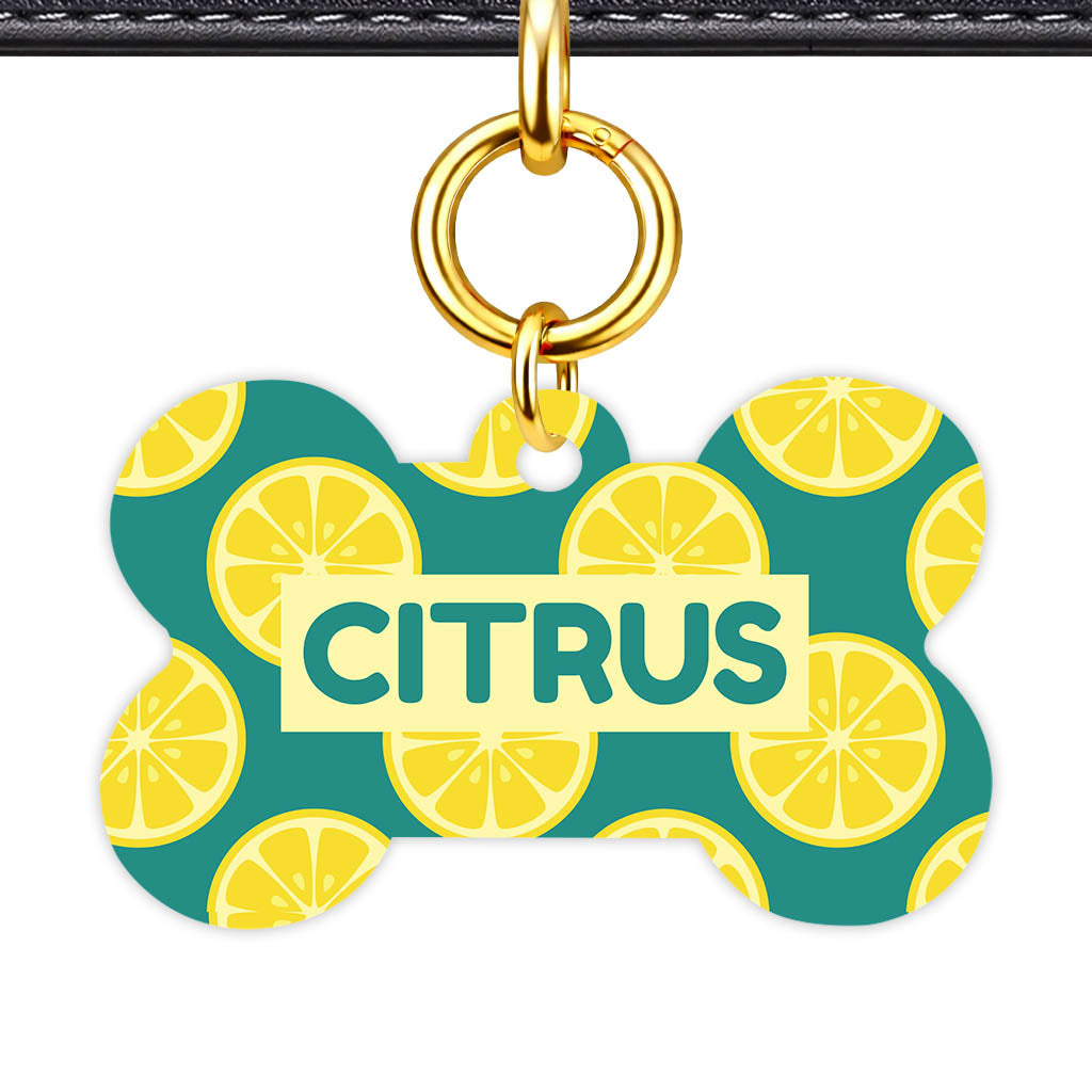 Citrus Pop Classic Pet ID Tag (Dog Tag & Cat Tag)