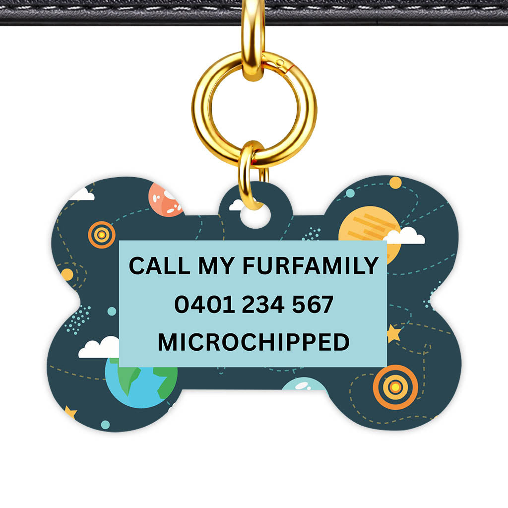Cosmic Trails Classic Pet ID Tag (Dog Tag & Cat Tag)