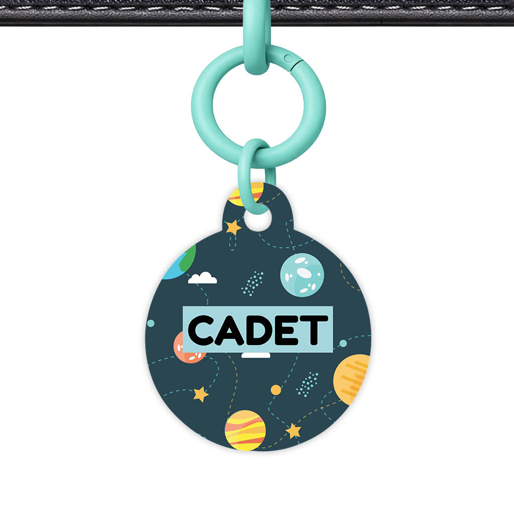 Cosmic Trails QR Smart Pet Id Tag Tag (Dog Tag & Cat Tag)