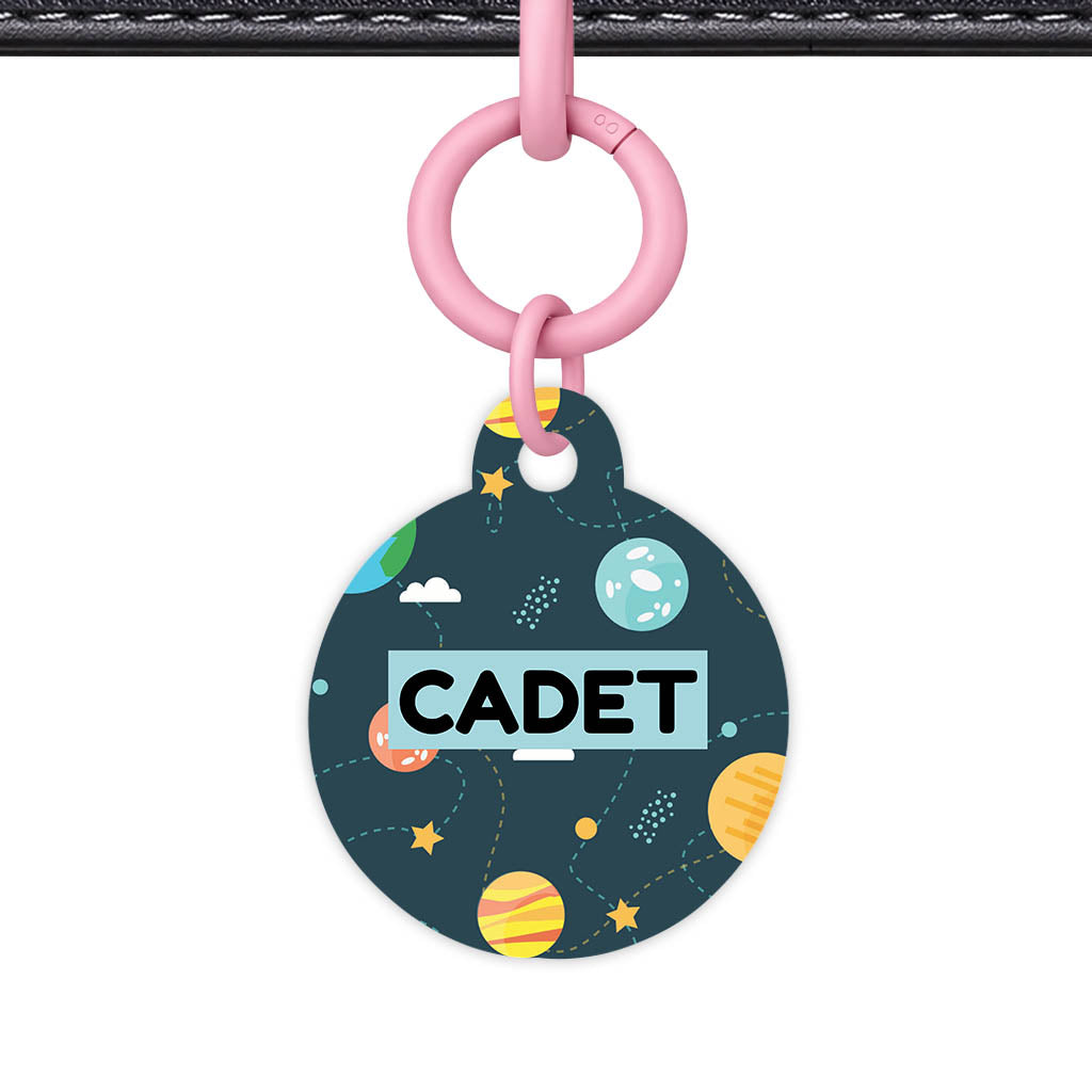 Cosmic Trails QR Smart Pet Id Tag Tag (Dog Tag & Cat Tag)