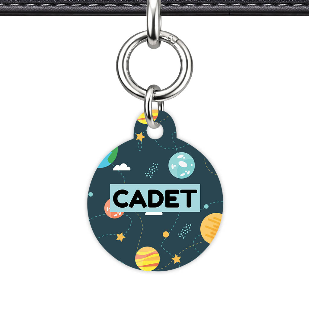 Cosmic Trails QR Smart Pet Id Tag Tag (Dog Tag & Cat Tag)