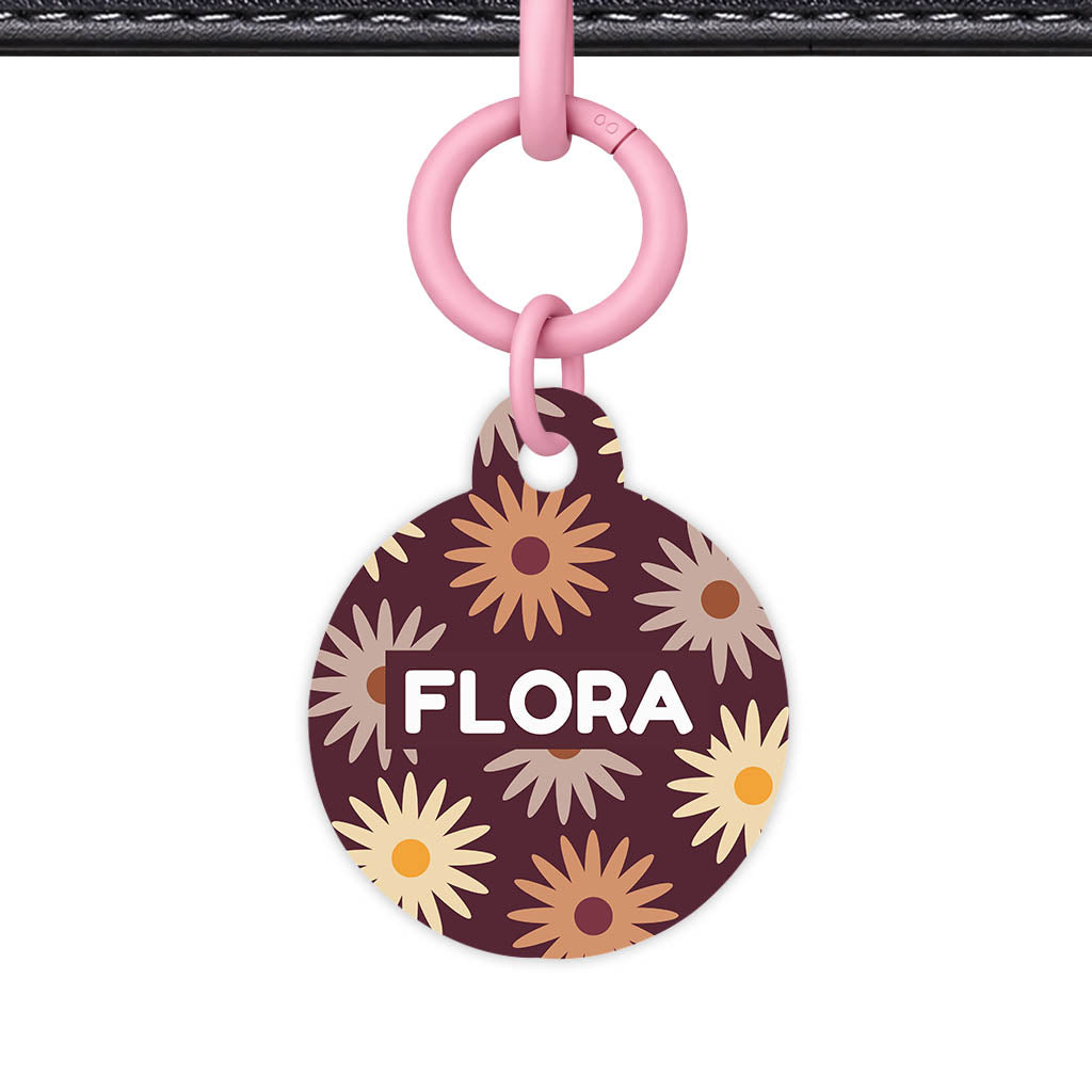 Retro Bloom Classic Pet ID Tag (Dog Tag & Cat Tag)
