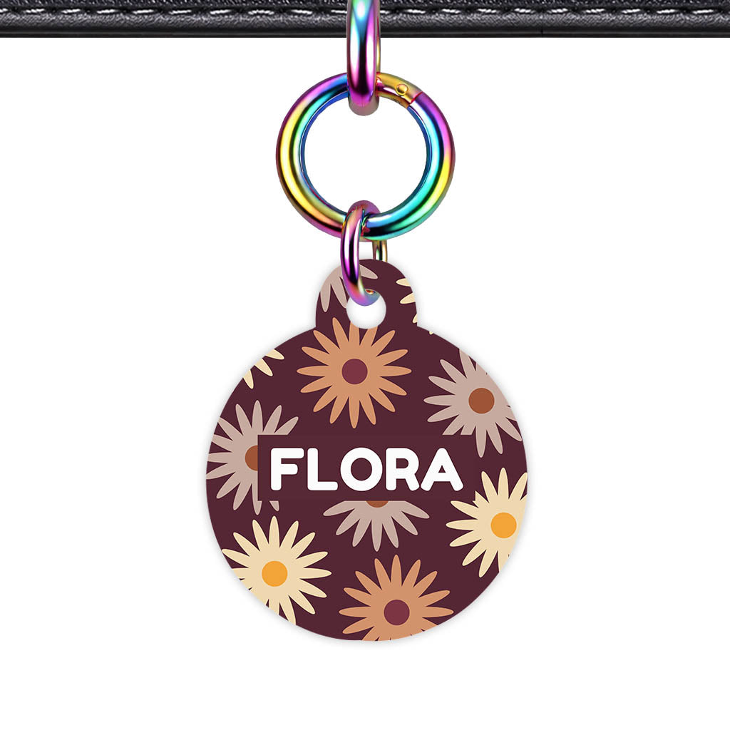 Retro Bloom Classic Pet ID Tag (Dog Tag & Cat Tag)