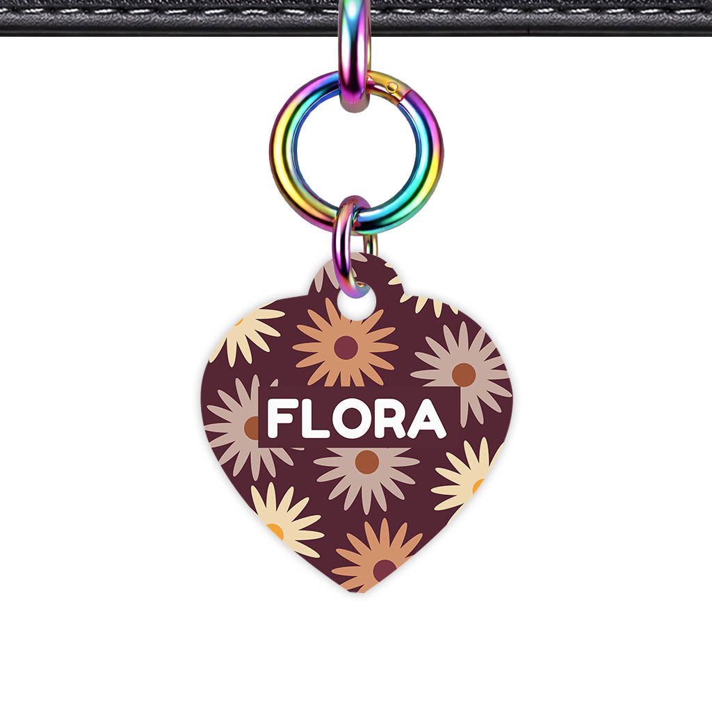 Retro Bloom Classic Pet ID Tag (Dog Tag & Cat Tag)