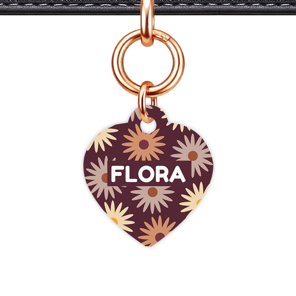 Retro Bloom Classic Pet ID Tag (Dog Tag & Cat Tag)