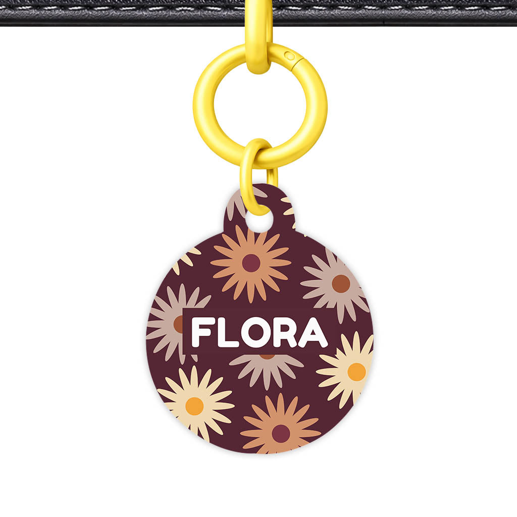 Retro Bloom Classic Pet ID Tag (Dog Tag & Cat Tag)