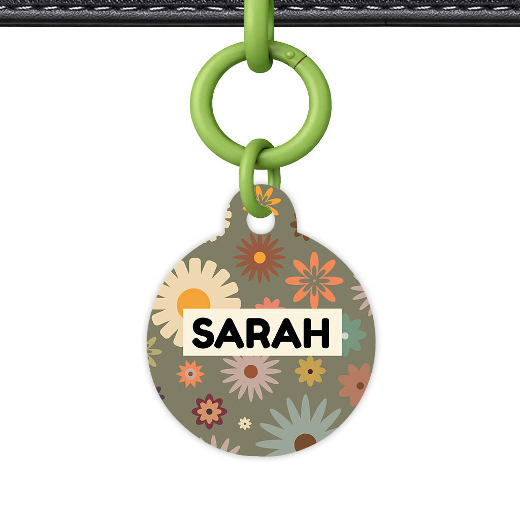 Meadow Bloom Classic Pet ID Tag (Dog Tag & Cat Tag)